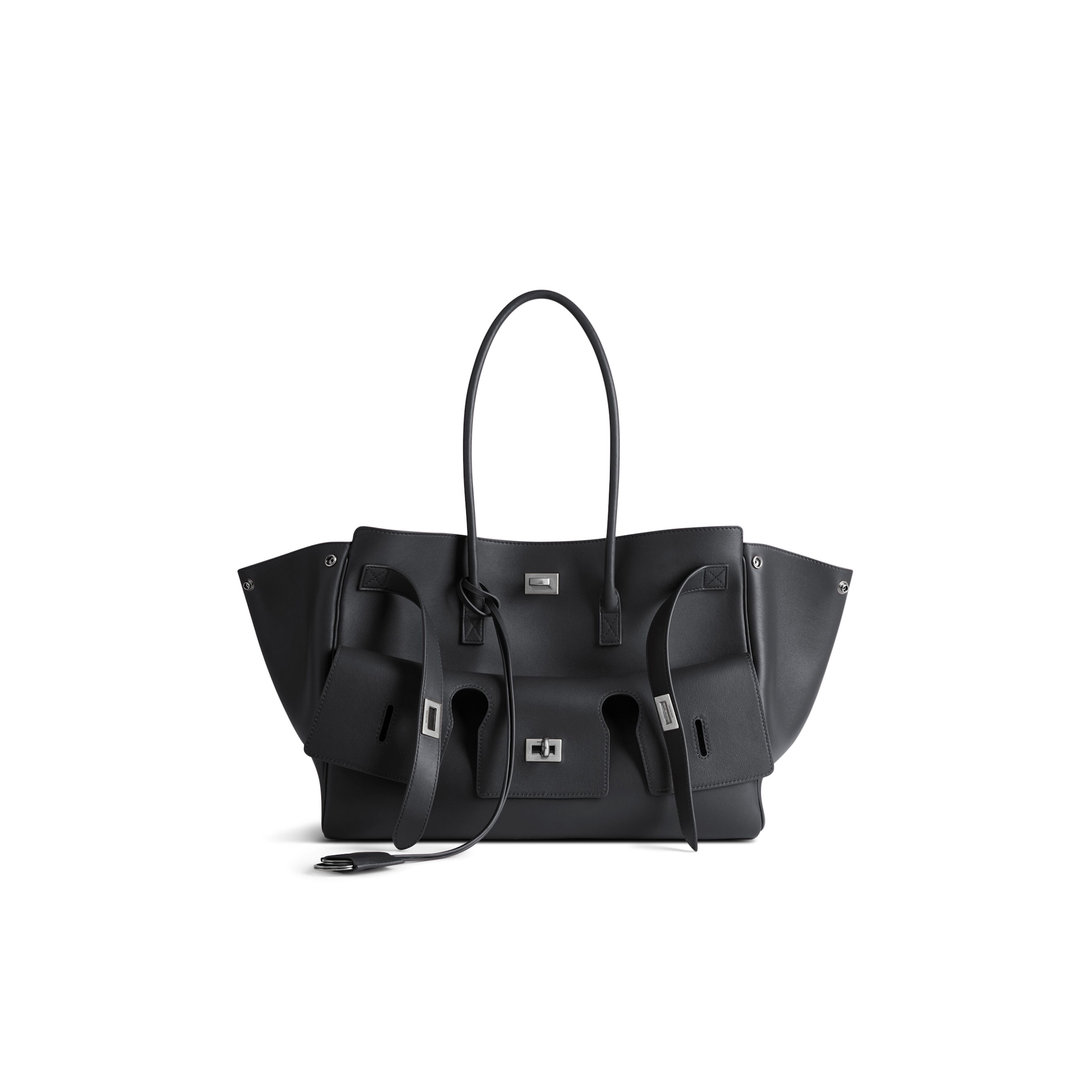 Ba*len*cia*ga bel air medium carry all bag in black 8054812abaw1000 (36.5*28.9*16cm)